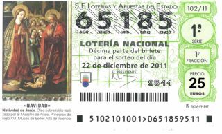Lotería Navidad - 65185