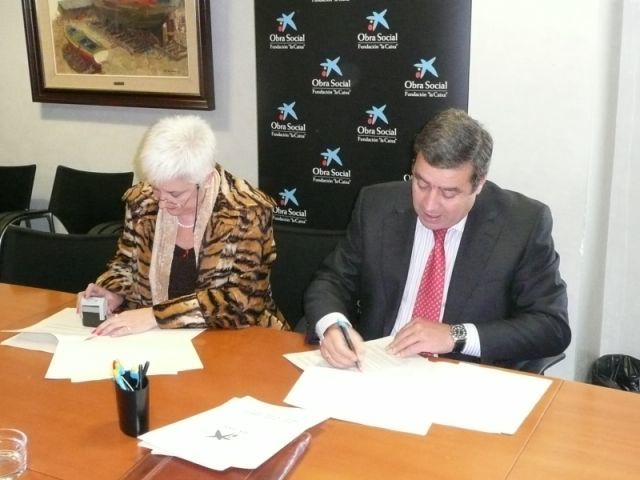 Firma convenio Fund. La Caixa Firma convenio Fund. La Caixa
