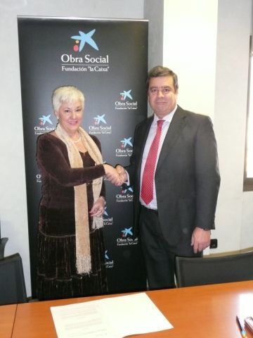 Firma convenio Fund. La Caixa Firma convenio Fund. La Caixa