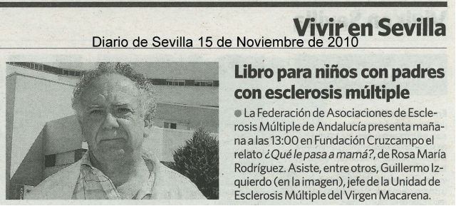 Presentación libro (Diario de Sevilla) Presentación libro (Diario de Sevilla)
