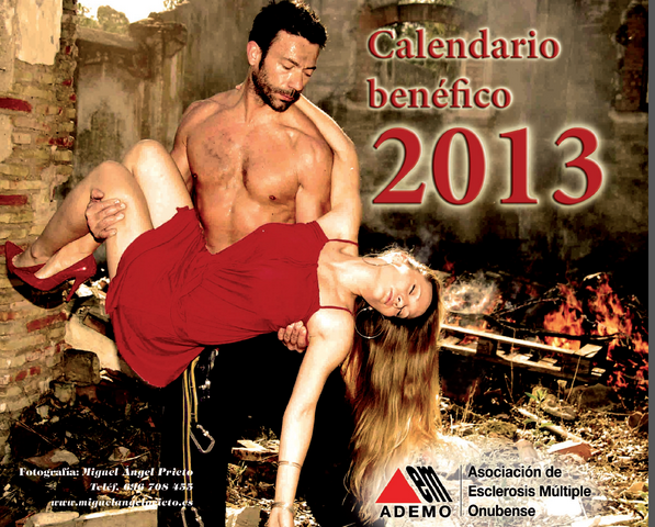 Calendario bomberos 2013