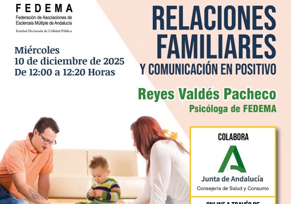 Taller de Salud Emocional: «Relaciones familiares y comunicación en positivo»