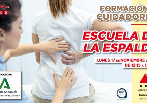 Taller «Escuela de la Espalda» – Formación para cuidadores (ASEM)