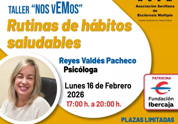 Taller “Nos vEMos” – 16 febrero- “Rutinas de hábitos saludables”