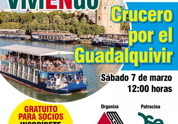 Crucero por el Guadalquivir – 7 de marzo (Sevilla)