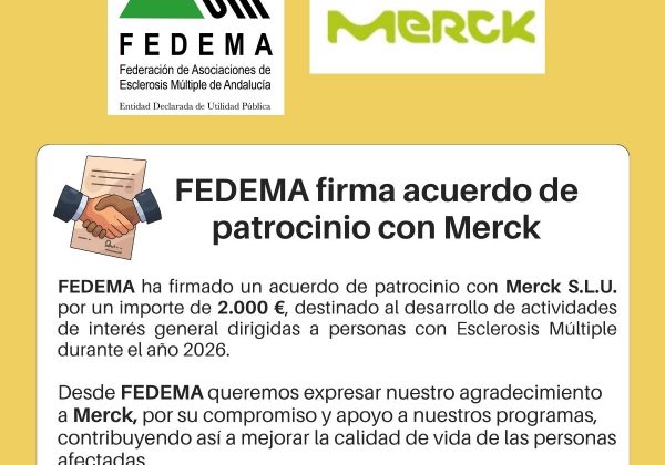 FEDEMA firma patrocinio con MERCK