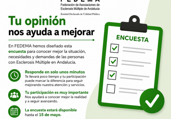Realidad de las personas con Esclerosis Múltiple en Andalucía