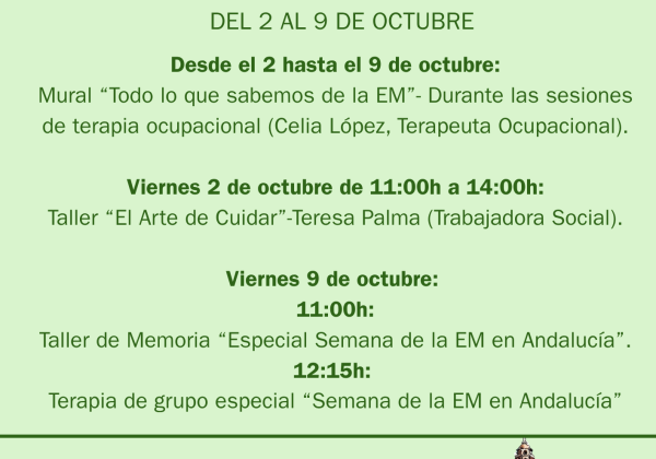 Actividades – Semana de la EM en Andalucía (AMFAEM)