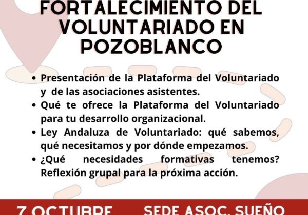 Fortalecimiento del Voluntariado en Pozoblanco
