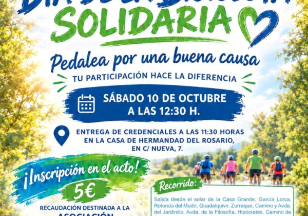 Día de la Bicicleta Solidaria en Mairena del Aljarafe (Sevilla)