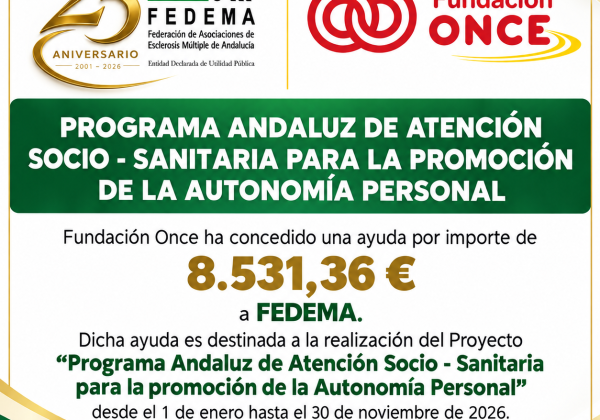 FEDEMA impulsa la autonomía personal a través de un nuevo programa de atención socio-sanitaria
